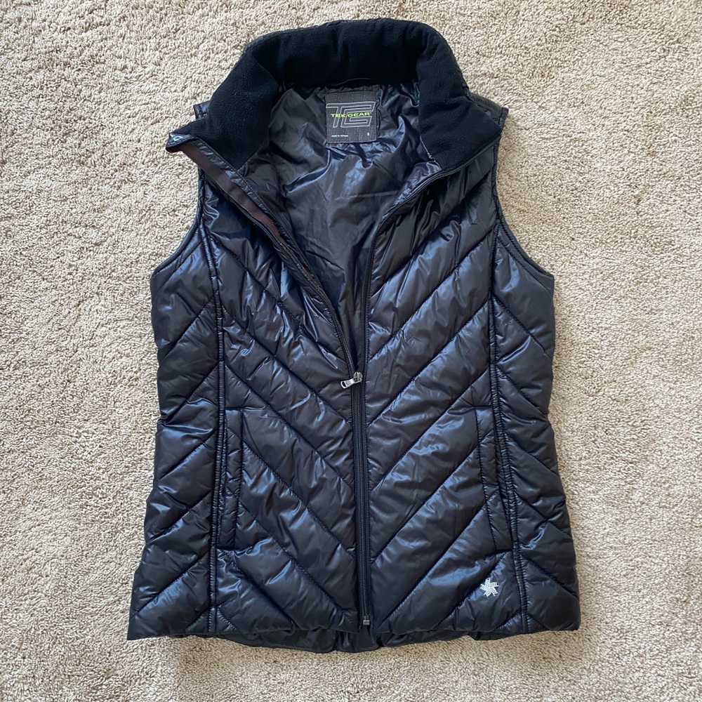 Tek Gear winter vest, Women’s size small, black